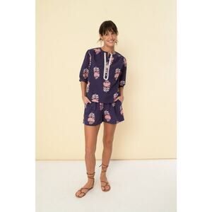 Sonmer Blue Luisa Blouse